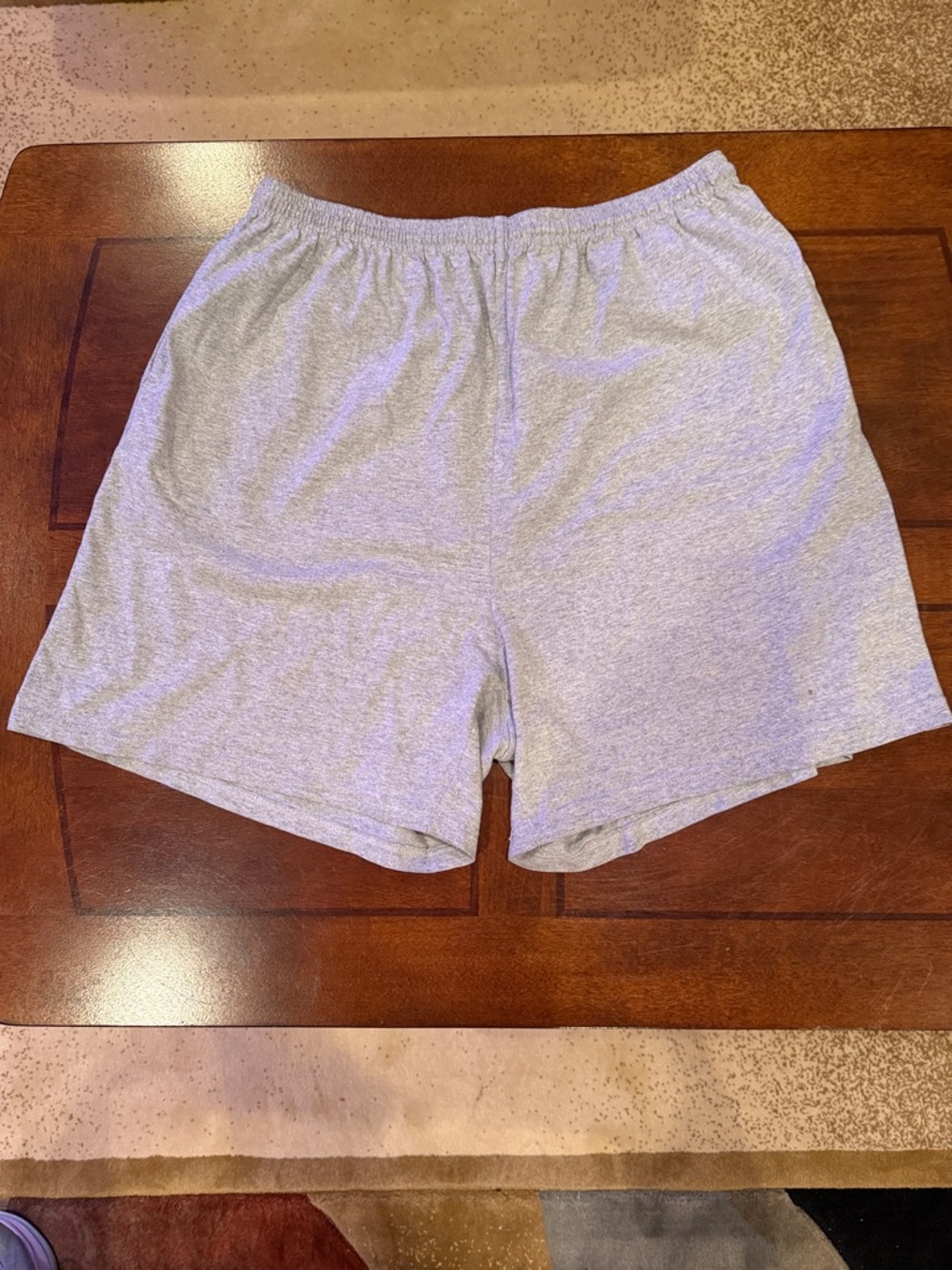 Jerzees Light Gray Athletic Shorts